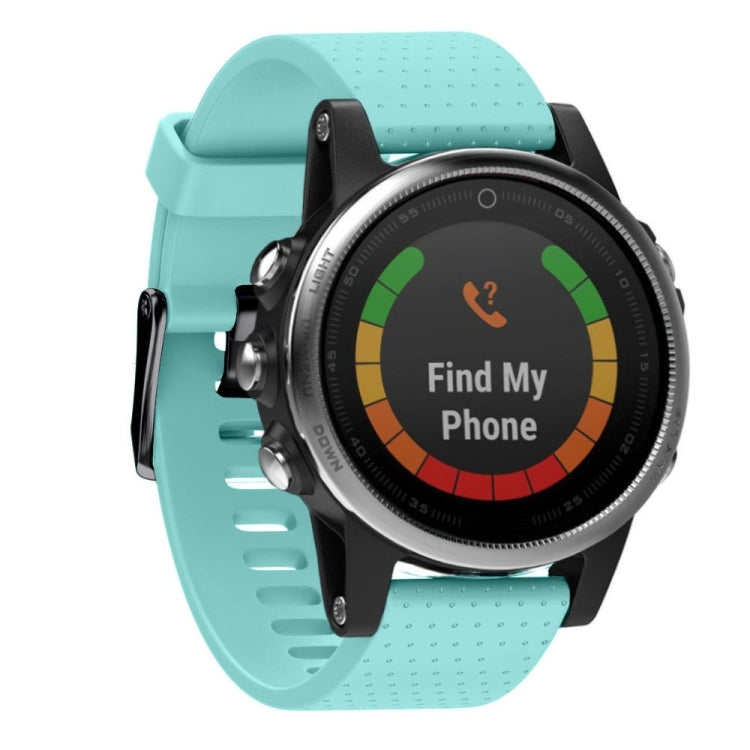 Bracelet de montre en silicone amovible rapide Fenix 5S 20 mm