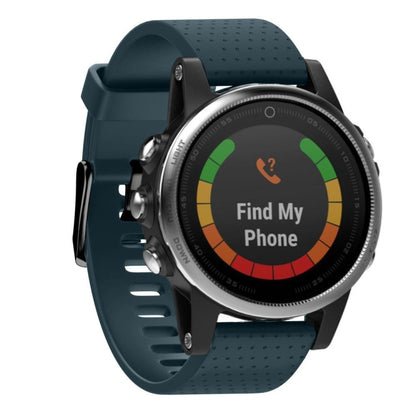 Bracelet de montre en silicone amovible rapide Fenix 5S 20 mm