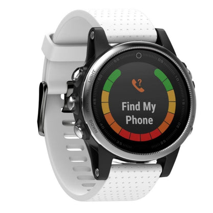Bracelet de montre en silicone amovible rapide Fenix 5S 20 mm