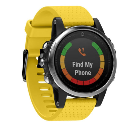 Bracelet de montre en silicone amovible rapide Fenix 5S 20 mm