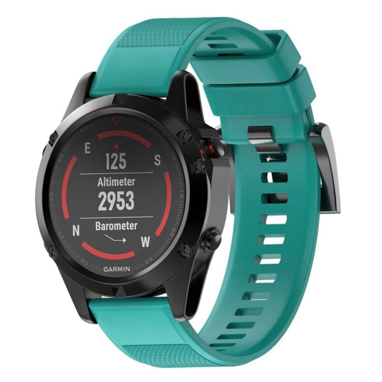 Bracelet de montre en silicone amovible rapide pour Fenix 5X 26 mm, For Fenix 5X 26mm