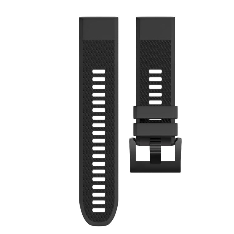 Bracelet de montre en silicone amovible rapide pour Fenix 5X 26 mm, For Fenix 5X 26mm