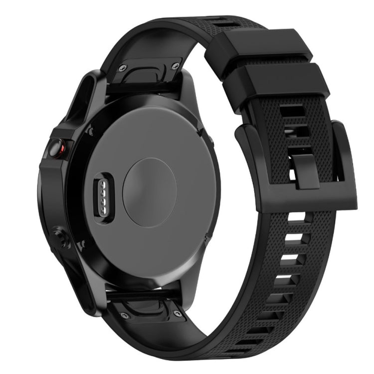 Bracelet de montre en silicone amovible rapide pour Fenix 5X 26 mm, For Fenix 5X 26mm