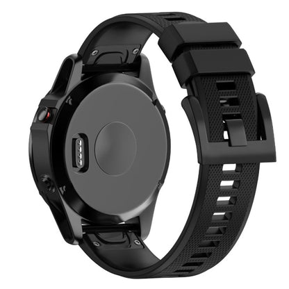 Bracelet de montre en silicone amovible rapide pour Fenix 5X 26 mm, For Fenix 5X 26mm