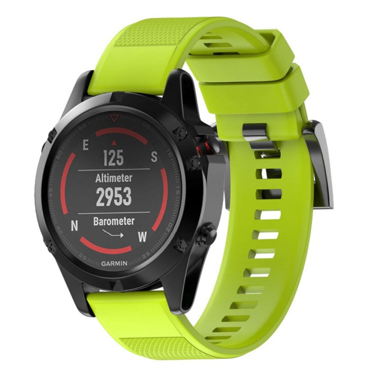 Bracelet de montre en silicone amovible rapide pour Fenix 5X 26 mm, For Fenix 5X 26mm