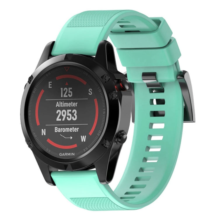 Bracelet de montre en silicone amovible rapide pour Fenix 5X 26 mm, For Fenix 5X 26mm