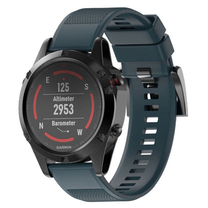 Bracelet de montre en silicone amovible rapide pour Fenix 5X 26 mm, For Fenix 5X 26mm
