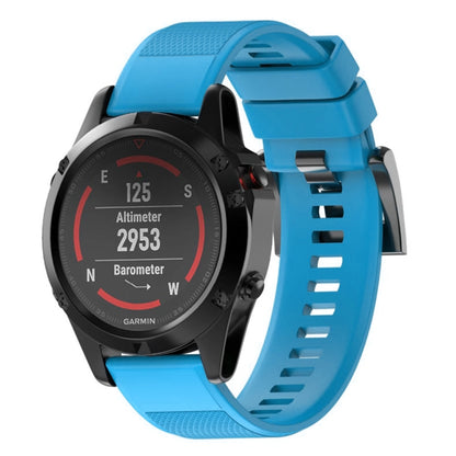 Bracelet de montre en silicone amovible rapide pour Fenix 5X 26 mm, For Fenix 5X 26mm