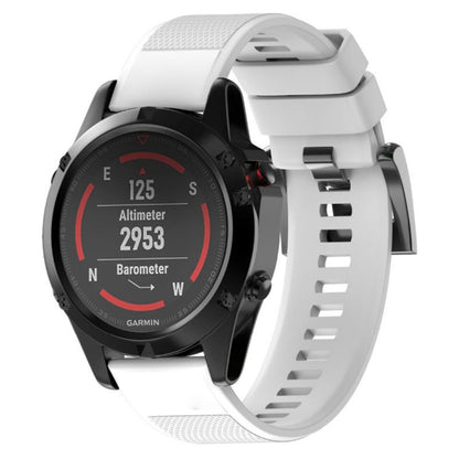 Bracelet de montre en silicone amovible rapide pour Fenix 5X 26 mm, For Fenix 5X 26mm