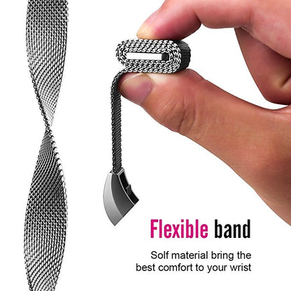 Bracelet de montre magnétique en acier inoxydable pour FITBIT Alta, taille : petit, 130-170 mm