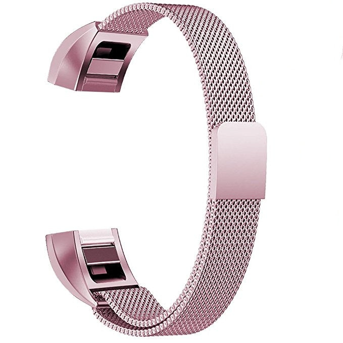 Bracelet de montre magnétique en acier inoxydable pour FITBIT Alta, taille : petit, 130-170 mm