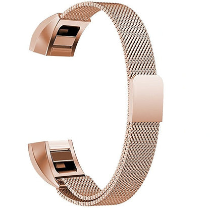 Bracelet de montre magnétique en acier inoxydable pour FITBIT Alta, taille : petit, 130-170 mm