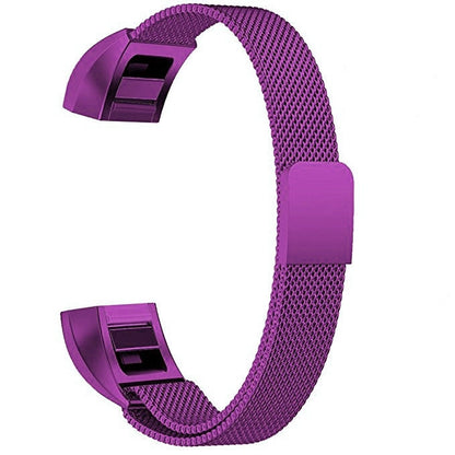 Bracelet de montre magnétique en acier inoxydable pour FITBIT Alta, taille : grand, 170-236 mm