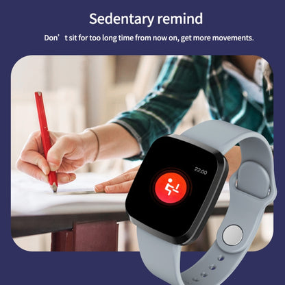 P3 1,3 pouces IPS couleur écran IP68 étanche bracelet de montre intelligente, rappel de message de soutien/moniteur de fréquence cardiaque/surveillance de l'oxygène dans le sang/surveillance de la pression artérielle/surveillance du sommeil