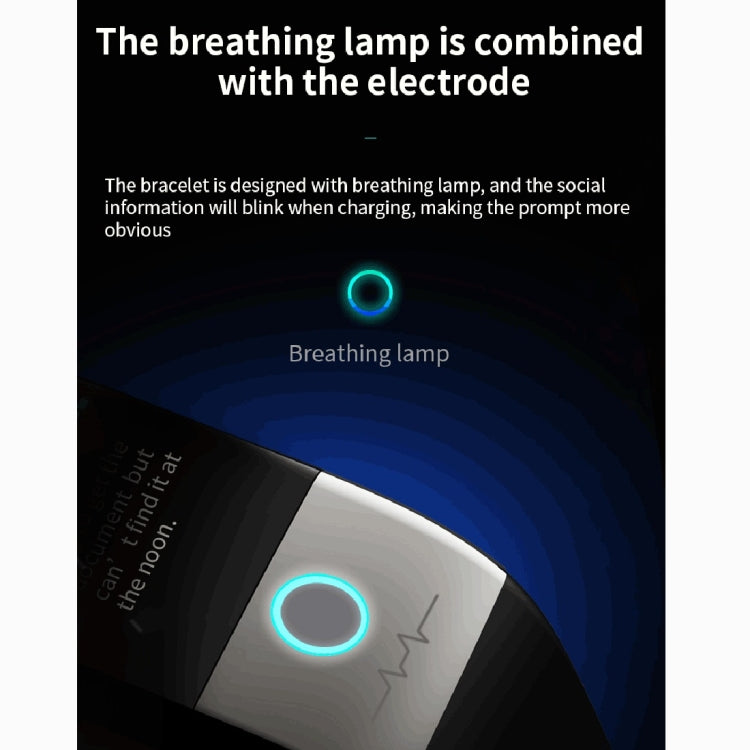 X1 1,08 pouces écran couleur IP67 bracelet de montre intelligente étanche, rappel de message de soutien/moniteur de fréquence cardiaque/surveillance de l'oxygène dans le sang/surveillance de la pression artérielle/surveillance du sommeil