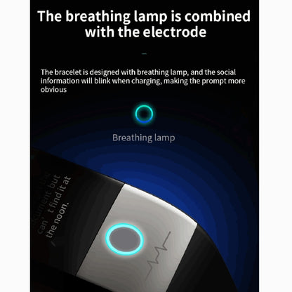 X1 1,08 pouces écran couleur IP67 bracelet de montre intelligente étanche, rappel de message de soutien/moniteur de fréquence cardiaque/surveillance de l'oxygène dans le sang/surveillance de la pression artérielle/surveillance du sommeil