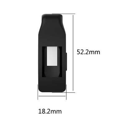 Étui de protection de bouton de clip de silicone de montre intelligente pour Fitbit Inspire / Inspire HR / Ace 2