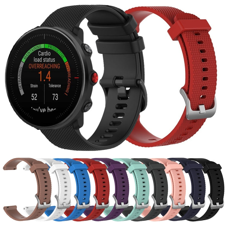 Bracelet de montre en silicone pour montre intelligente POLAR Vantage M 22 cm