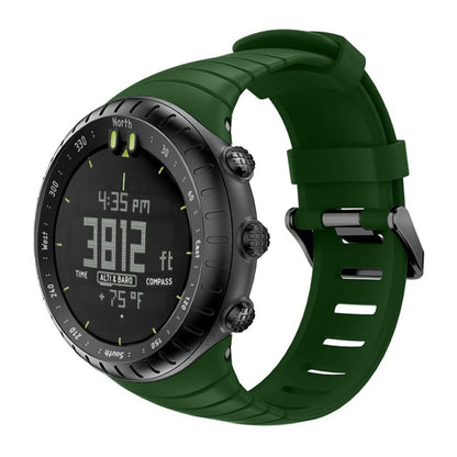 Bracelet de montre en silicone pour montre intelligente pour Suunto Core
