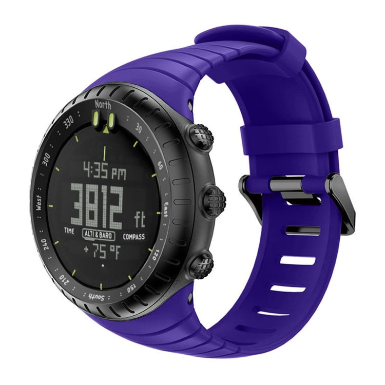 Bracelet de montre en silicone pour montre intelligente pour Suunto Core