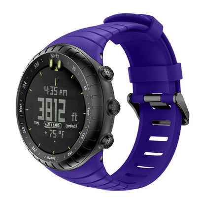 Bracelet de montre en silicone pour montre intelligente pour Suunto Core