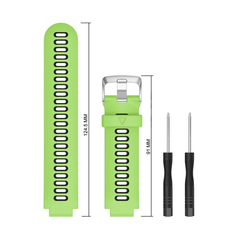 Bracelet de montre en silicone pour montre intelligente pour Garmin Forerunner 735XT