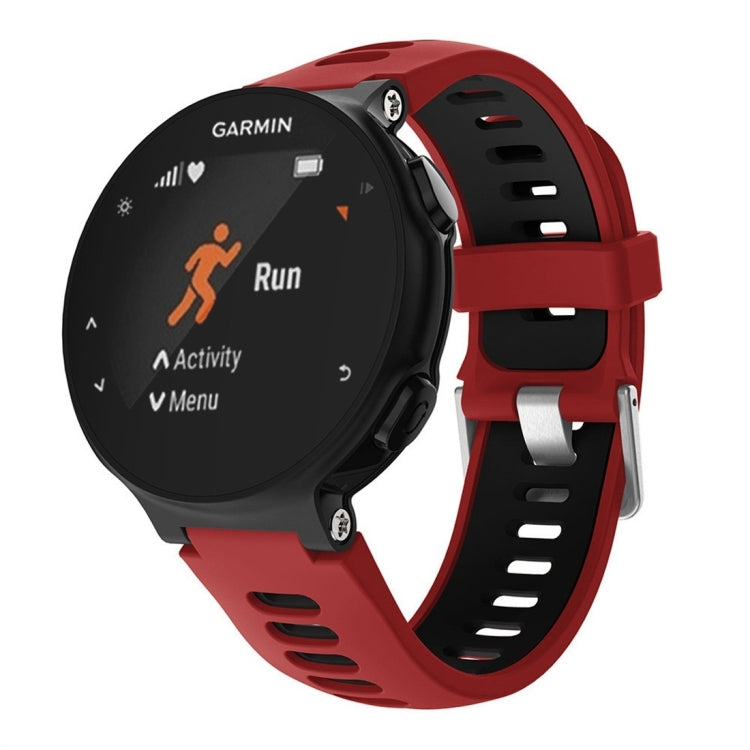 Bracelet de montre en silicone pour montre intelligente pour Garmin Forerunner 735XT