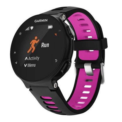 Bracelet de montre en silicone pour montre intelligente pour Garmin Forerunner 735XT