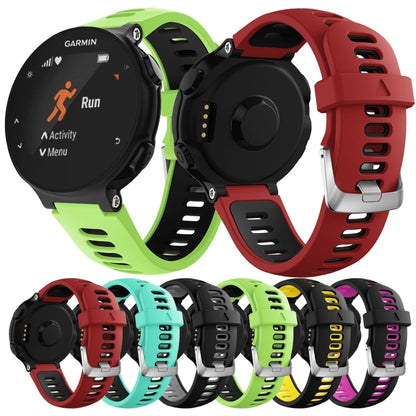 Bracelet de montre en silicone pour montre intelligente pour Garmin Forerunner 735XT