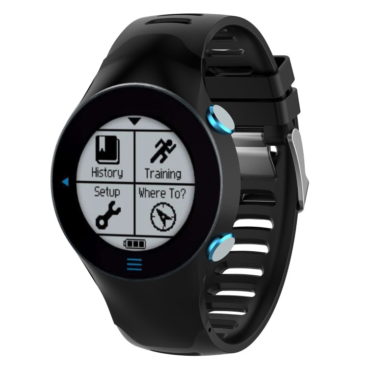 Bracelet de montre en silicone pour montre intelligente pour Garmin Forerunner 610