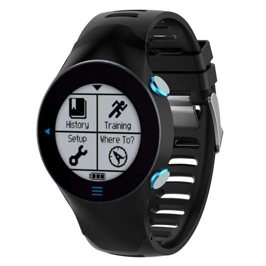 Bracelet de montre en silicone pour montre intelligente pour Garmin Forerunner 610