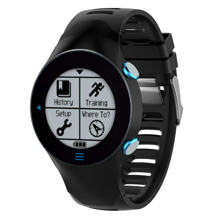 Bracelet de montre en silicone pour montre intelligente pour Garmin Forerunner 610