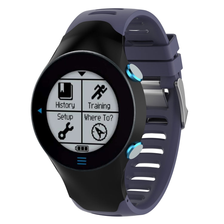 Bracelet de montre en silicone pour montre intelligente pour Garmin Forerunner 610