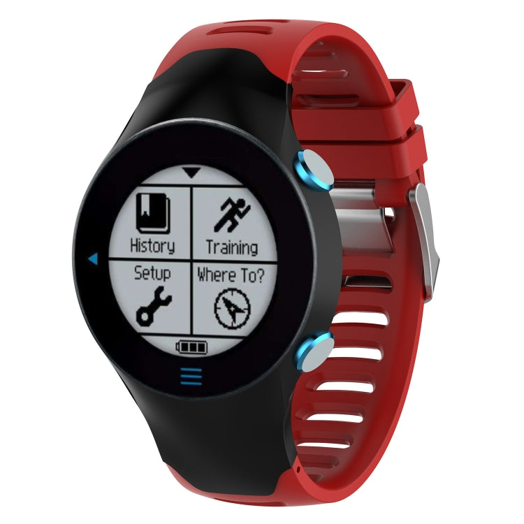 Bracelet de montre en silicone pour montre intelligente pour Garmin Forerunner 610