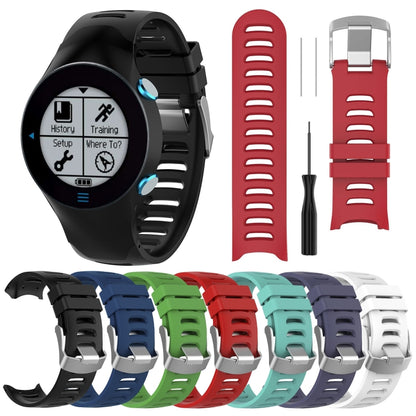 Bracelet de montre en silicone pour montre intelligente pour Garmin Forerunner 610