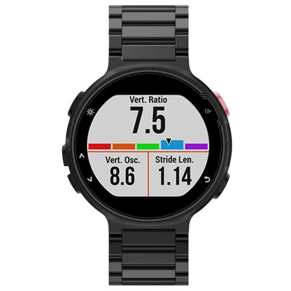 Montre intelligente universelle à trois bandes d'acier, bracelet de montre pour Garmin Forerunner 220/230/235/630/620/735
