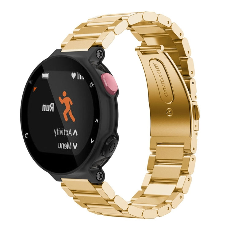 Montre intelligente universelle à trois bandes d'acier, bracelet de montre pour Garmin Forerunner 220/230/235/630/620/735