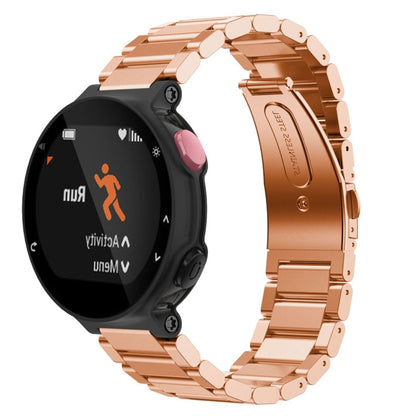 Montre intelligente universelle à trois bandes d'acier, bracelet de montre pour Garmin Forerunner 220/230/235/630/620/735