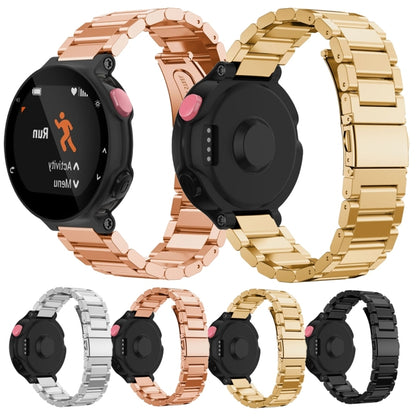 Montre intelligente universelle à trois bandes d'acier, bracelet de montre pour Garmin Forerunner 220/230/235/630/620/735