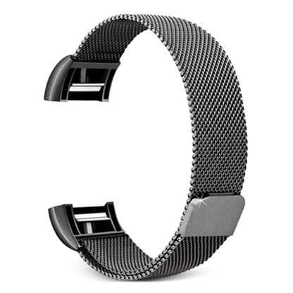 Bracelet de montre intelligent en acier inoxydable pour FITBIT Charge 2, taille : S, Size: S