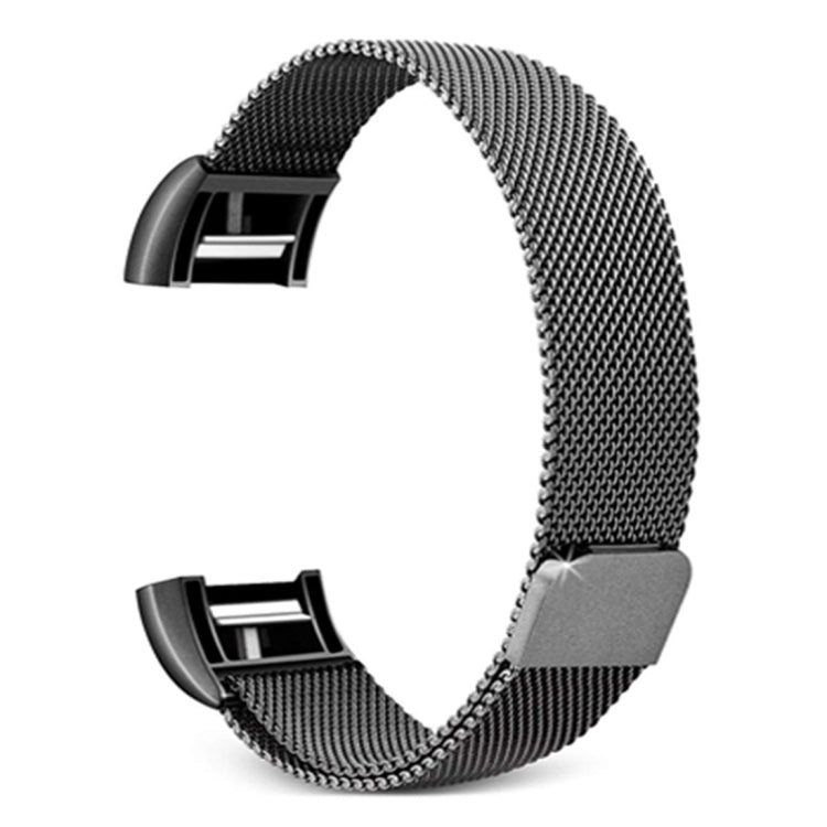 Bracelet de montre intelligent en acier inoxydable pour FITBIT Charge 2, taille : S, Size: S