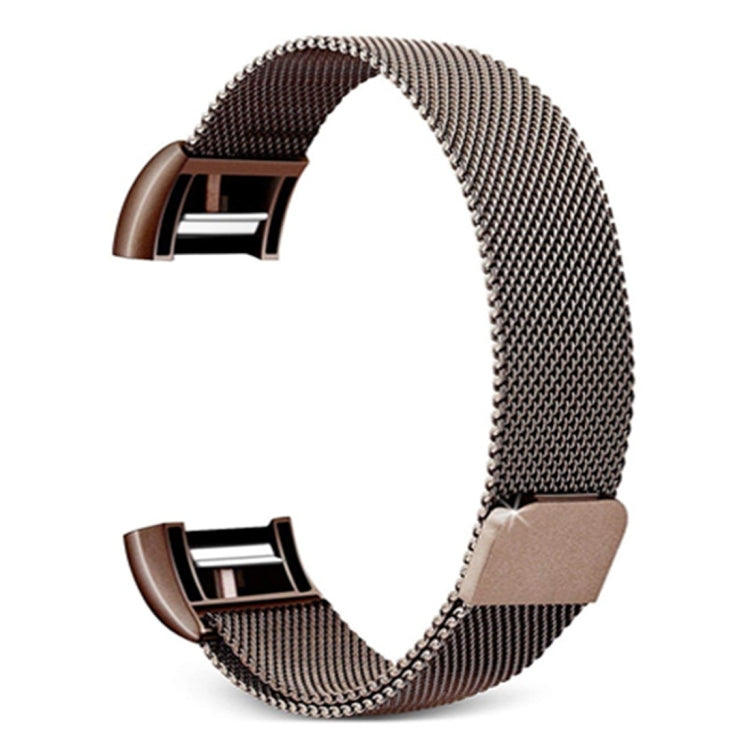 Bracelet de montre intelligent en acier inoxydable pour FITBIT Charge 2, taille : S, Size: S