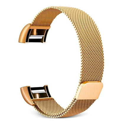 Bracelet de montre intelligent en acier inoxydable pour FITBIT Charge 2, taille : S, Size: S