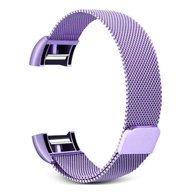 Bracelet de montre intelligent en acier inoxydable pour FITBIT Charge 2, taille : S, Size: S