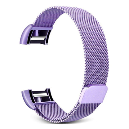 Bracelet de montre intelligent en acier inoxydable pour FITBIT Charge 2, taille : S, Size: S