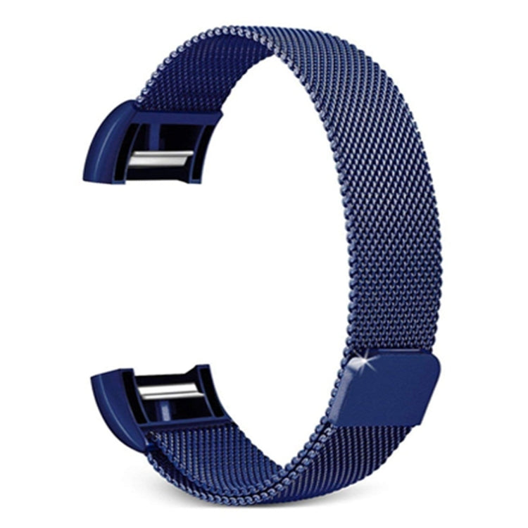 Bracelet de montre intelligent en acier inoxydable pour FITBIT Charge 2, taille : S, Size: S