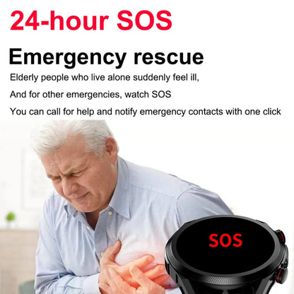 ET310 1,39 pouces IPS écran IP67 montre intelligente bande de silicone étanche, prise en charge de la surveillance de la température corporelle/ECG, ET310