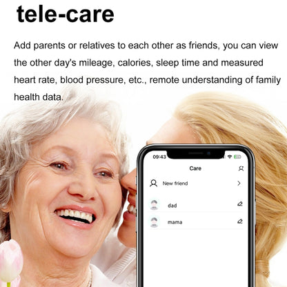 ET210 1,91 pouces IPS écran IP67 montre intelligente bande de silicone étanche, prise en charge de la surveillance de la température corporelle/ECG, ET210