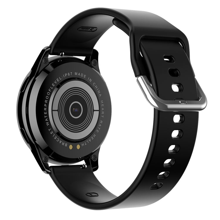 Lokmat T2 Pro 1,28 pouces IPS écran tactile montre intelligente étanche, prise en charge du moniteur de fréquence cardiaque/tension artérielle