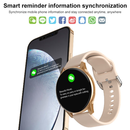 Lokmat T2 Pro 1,28 pouces IPS écran tactile montre intelligente étanche, prise en charge du moniteur de fréquence cardiaque/tension artérielle